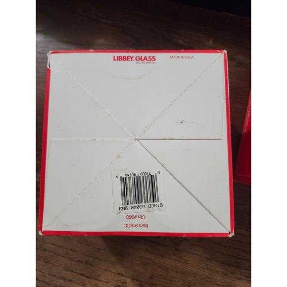 Set of 7 Vintage Libbey Christmas Pine Tree Rocks Glasses Set of 7  Snow Lowball - Picture 11 of 11